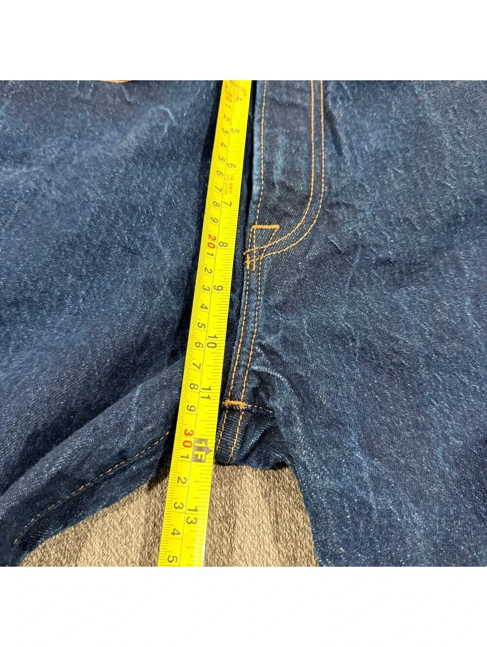 Abercrombie Fitch A&F Vintage Stretch Baggy Jeans Mens 28x30 Dark Wash